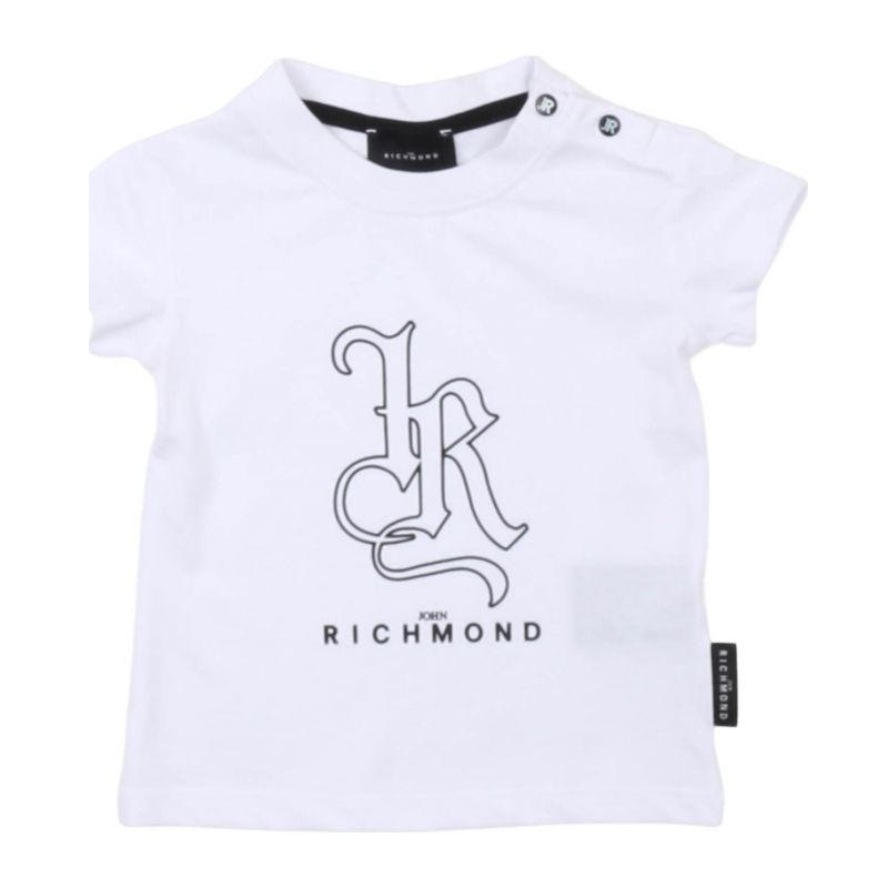 Тениска за момче JOHN RICHMOND RIP25070TS-WHITE