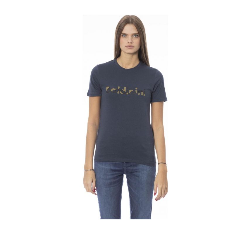 Тениска с къс ръкав BALDININI TREND TSD04_MANTOVA_Blu1-4