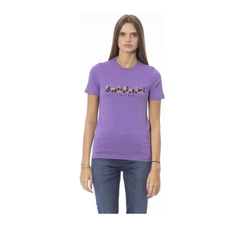 Тениска с къс ръкав BALDININI TREND TSD04_MANTOVA_ViolaViolet