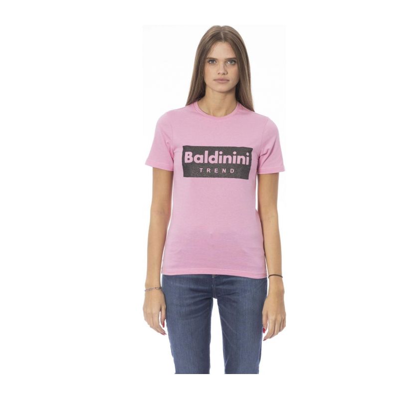 Тениска с къс ръкав BALDININI TREND TSD07_MANTOVA_Rosa1