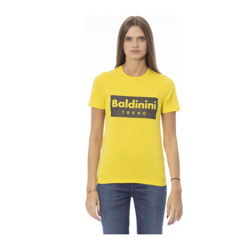 Тениска с къс ръкав BALDININI TREND TSD07_MANTOVA_GialloYellow