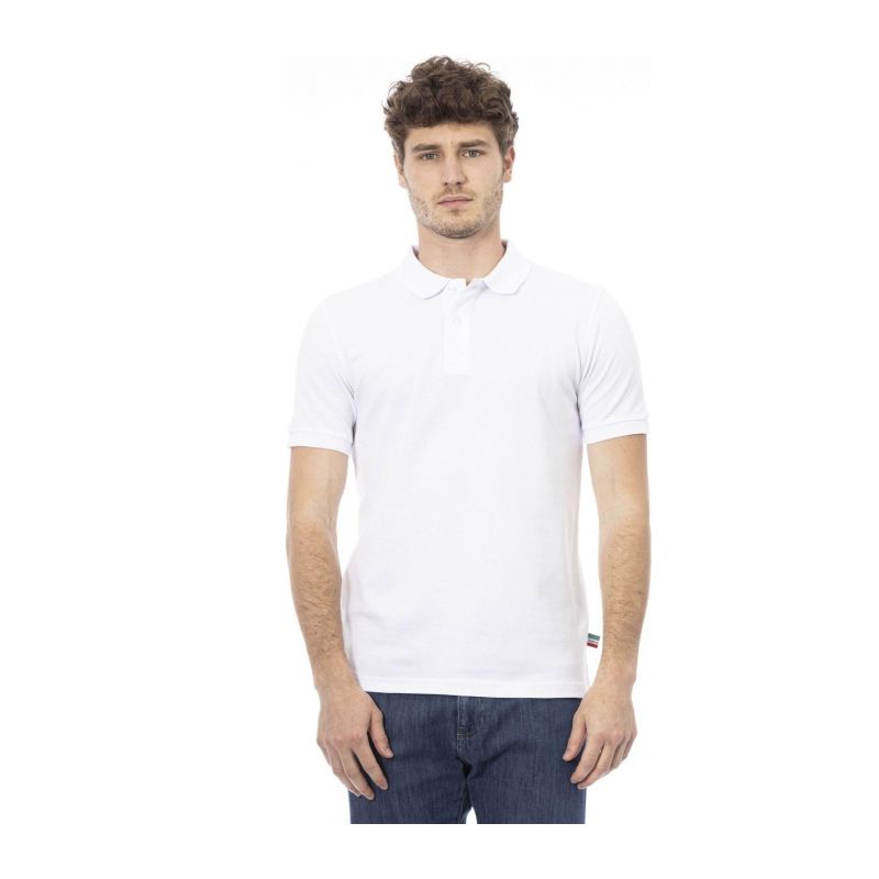 Тениска с яка BALDININI TREND MOD-5PO_SONDRIO_BiancoWhite