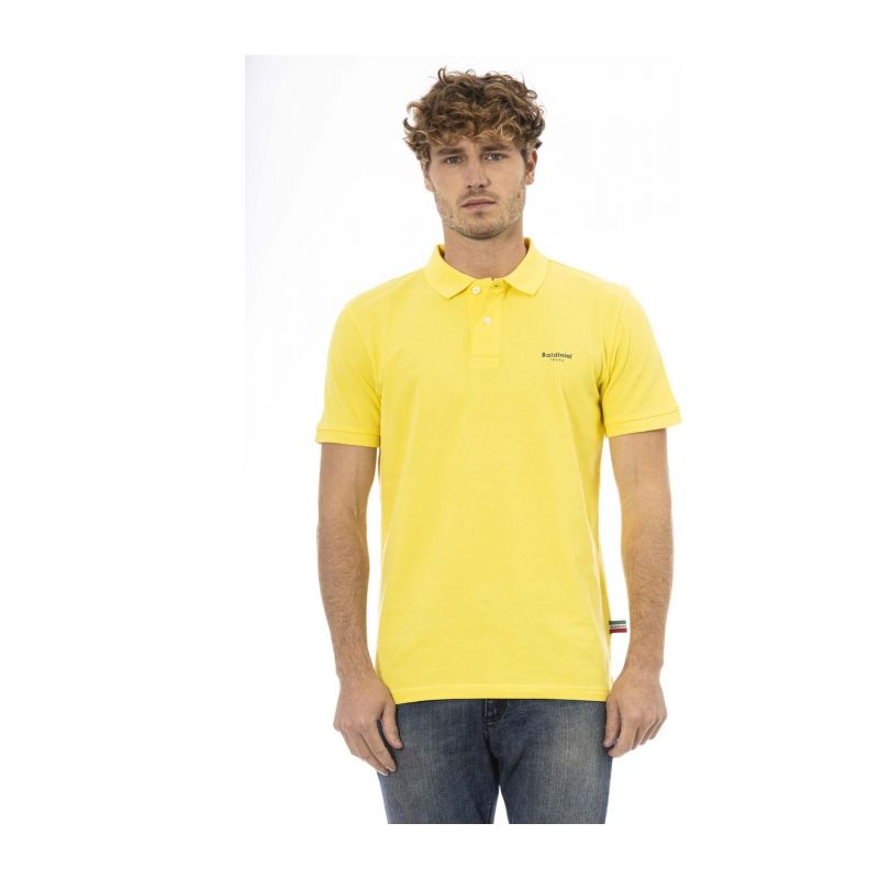 Тениска с яка BALDININI TREND MOD-1PO_SONDRIO_GIALLOBLU