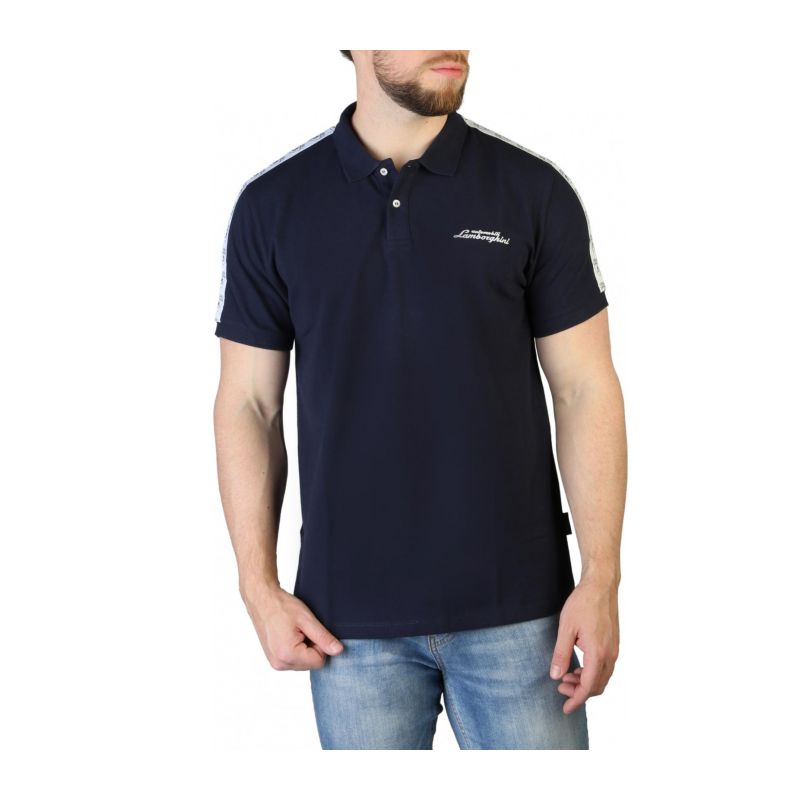 Тениска с яка LAMBORGHINI B3XVB7TS_30273-240BLU