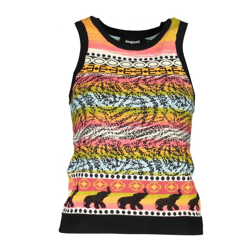 Топ DESIGUAL 23SWTKBD_D2BB586_NERO7002