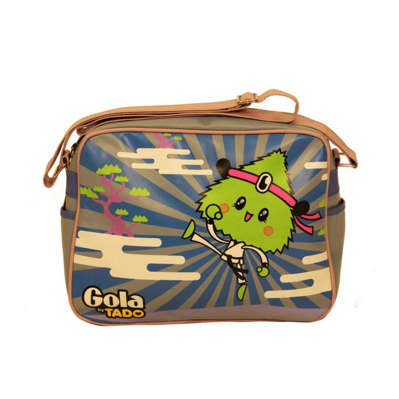 Чанта GOLA TUB225-REDFORD-JUDO_AZZURRO_HEATHERLILACLIME