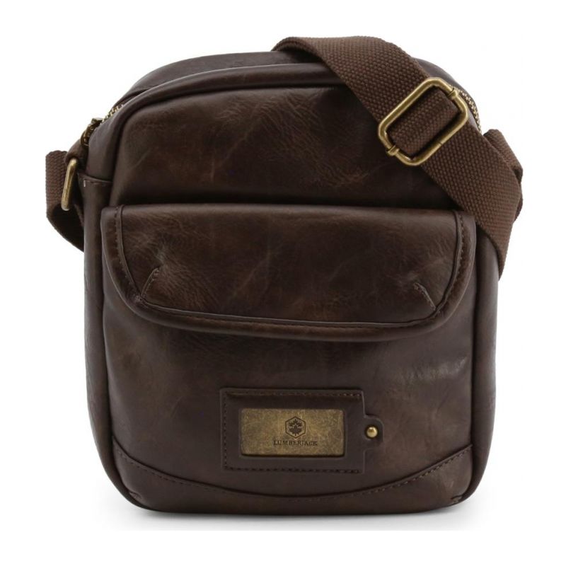 Чанта през рамо LUMBERJACK JACKAL-LK3501_DKBROWN