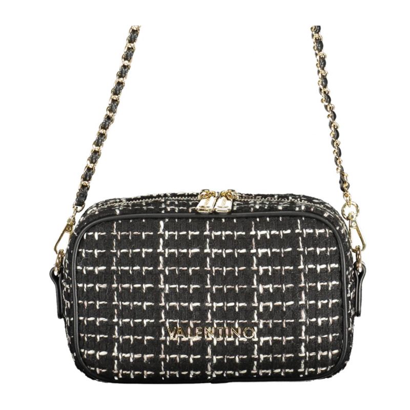Чанти valentino дамска чанта черна VALENTINO BAGS VBS9JP51TWEED_NENEROMU