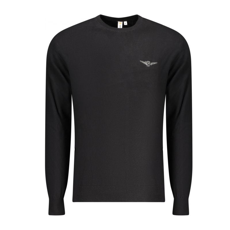 Черна мъжка риза военна академия ACCADEMIA MILITARE W5S617-5660_NE002