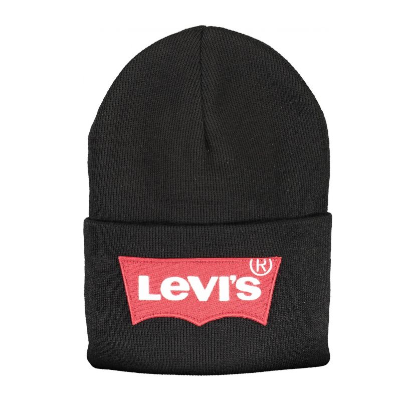 Черна мъжка шапка levi's LEVIS