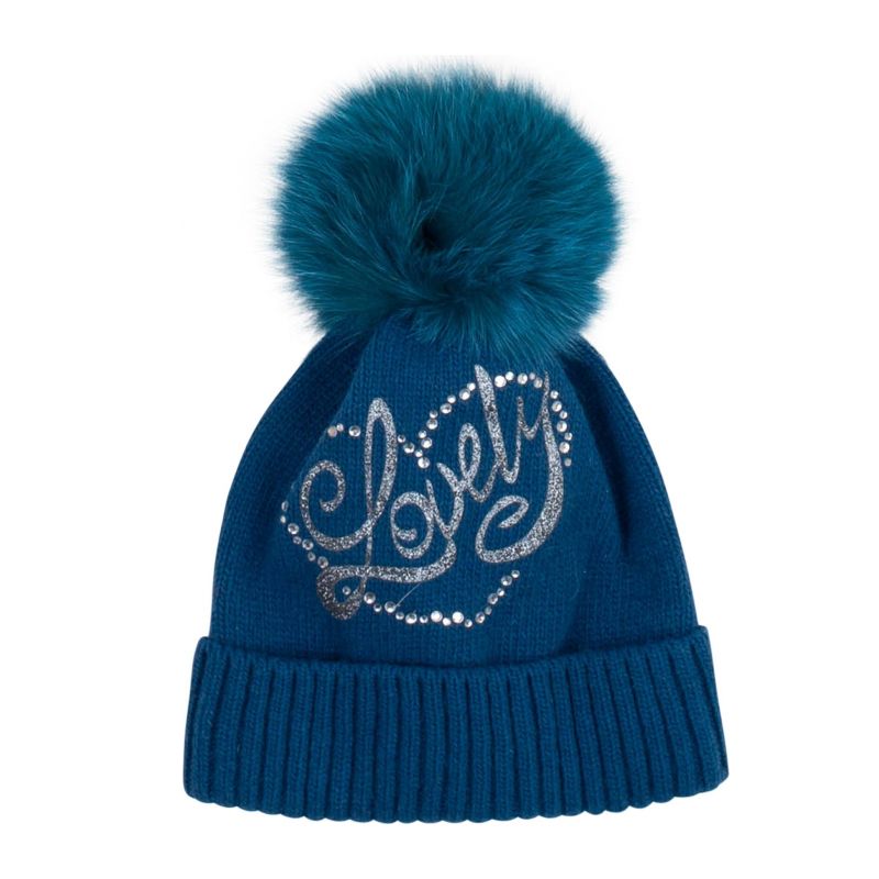 Шапка за момиче CAPOCUBO 91840-PETROLIO