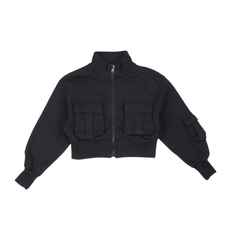 Яке за момиче MSGM F4MSJGBO191-110-NERO