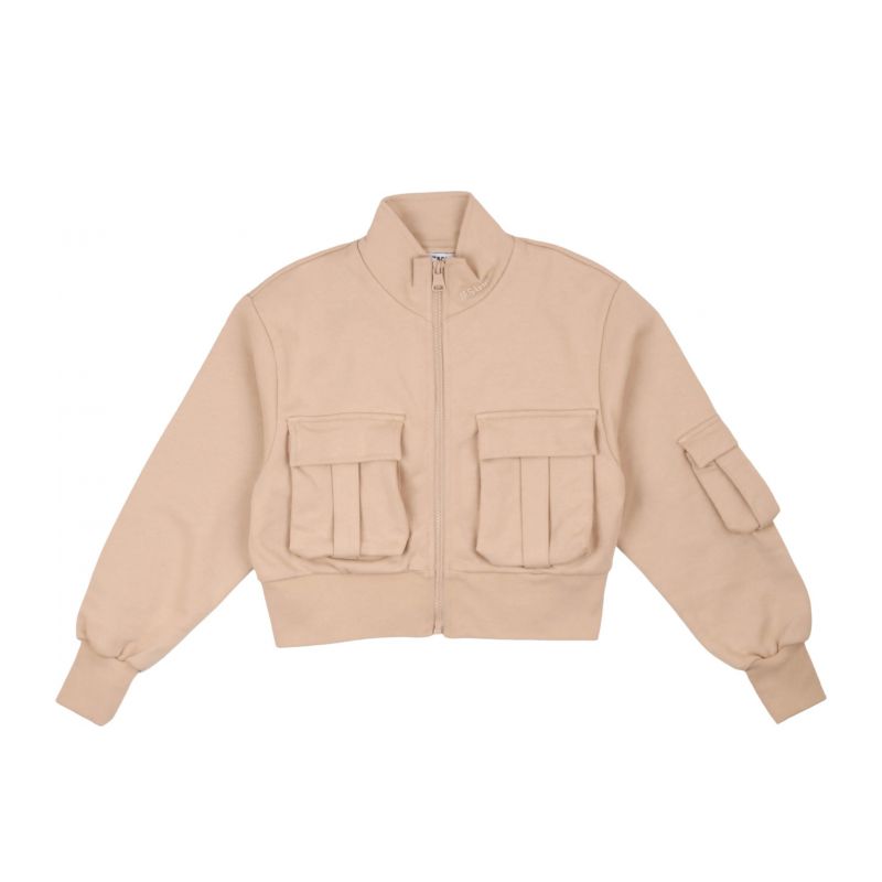 Яке за момиче MSGM F4MSJGBO191-015-BEIGE