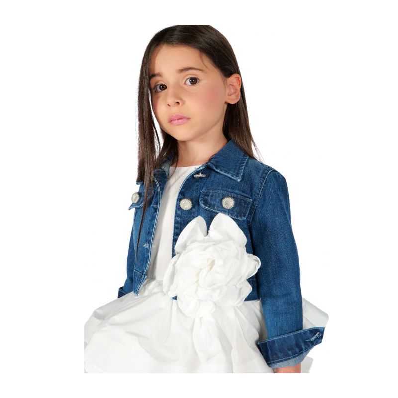 Яке за момиче FUN&FUN FNCBJK01043-BLU-DENIM