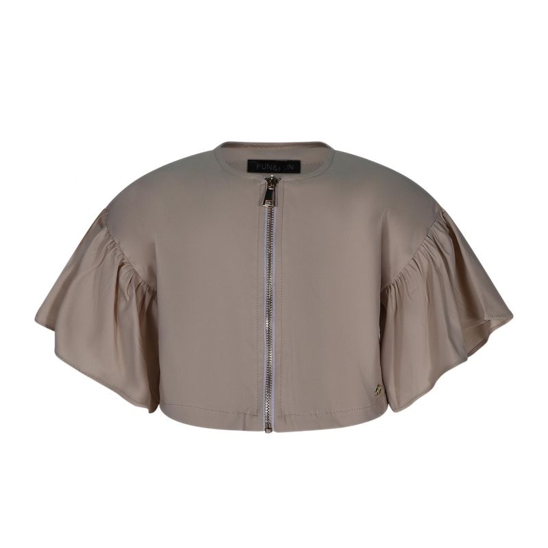 Яке за момиче FUN&FUN FBJK01324-BEIGE