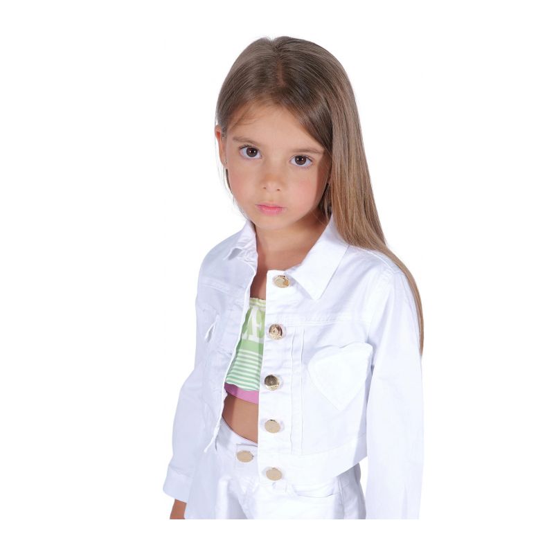 Яке за момиче FUN&FUN FBJK01305-WHITE