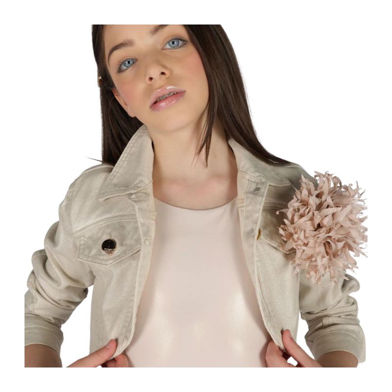 Яке за момиче FUN&FUN FNCJJK01069-OFF-WHITE-GOLD