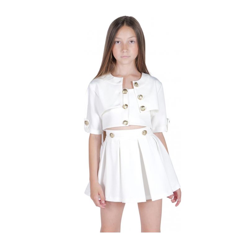 Яке за момиче HATE LOVE HLJJK01702-OFF-WHITE