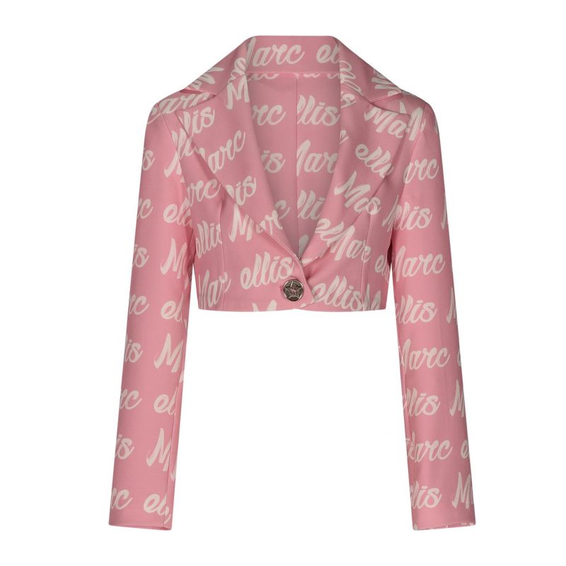 Яке за момиче MARC ELLIS JMJJK01158-PINK-WHITE