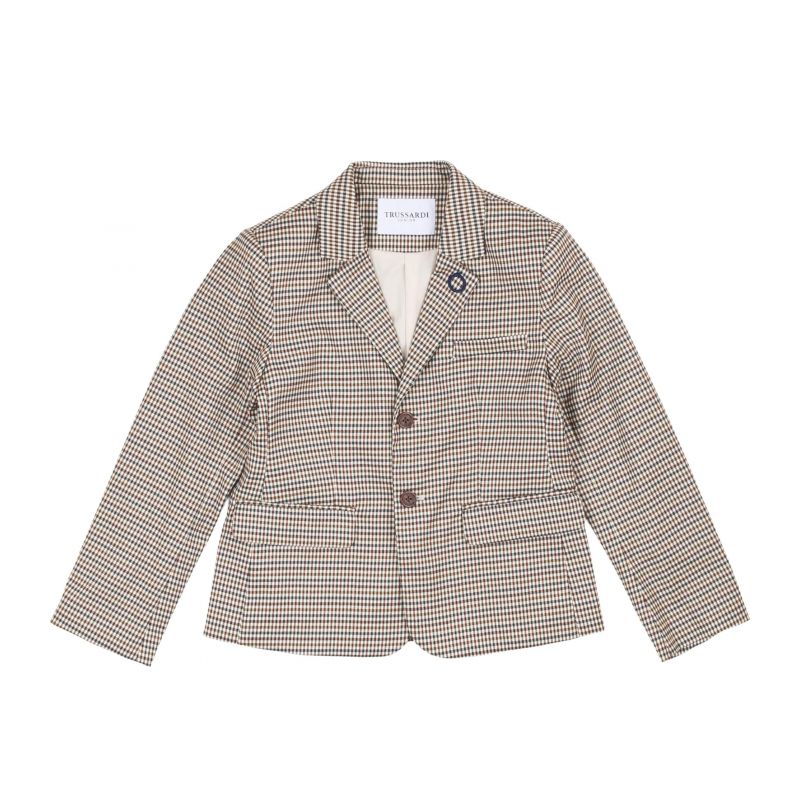 Яке за момче TRUSSARDI TBA23056GC-CK-BROWN